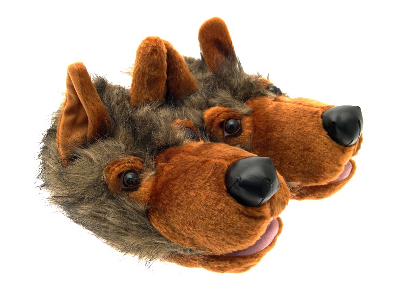 mens novelty monkey slippers